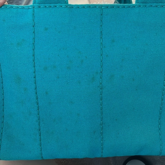 PRADA CANAPA IN A GORGEOUS TEALISH BLUE - Picture 11 of 14